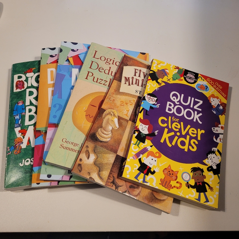 Riddle / Quiz / Deduction Book Collection